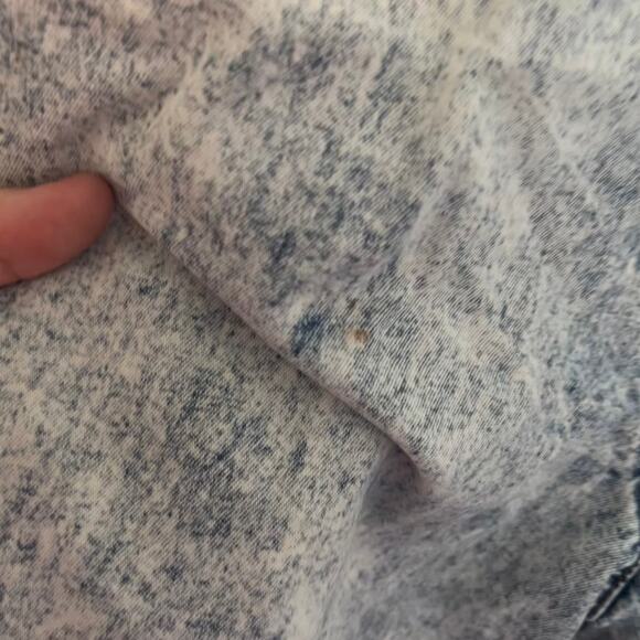 Vintage Jordache Acid Wash Pull On Jean Shorts Women's Size 10 1980s Early 1990s - Picture 7 of 9